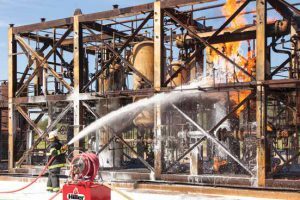 Marine fire testing