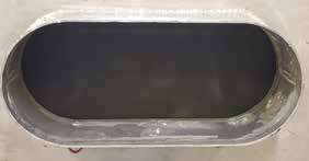 unprotected bulkhead penetration
